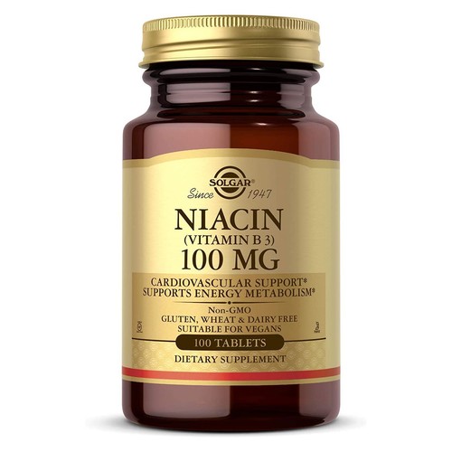 Solgar niacina vitamina 100 - b3,
