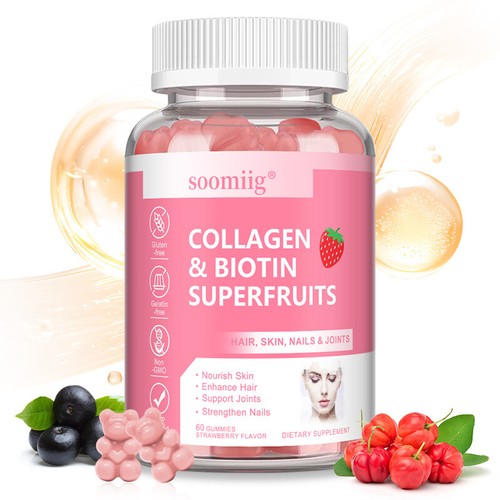 Collagene biotina gomma - e,